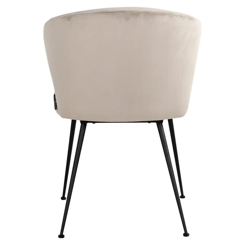 - Stoel Xandra khaki velvet (Quartz Khaki 903)