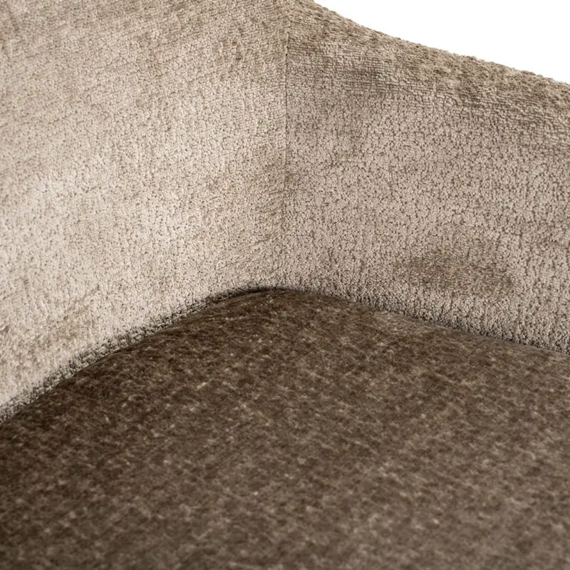 - Draaistoel Marlon taupe chenille (Bergen 104 taupe chenille)