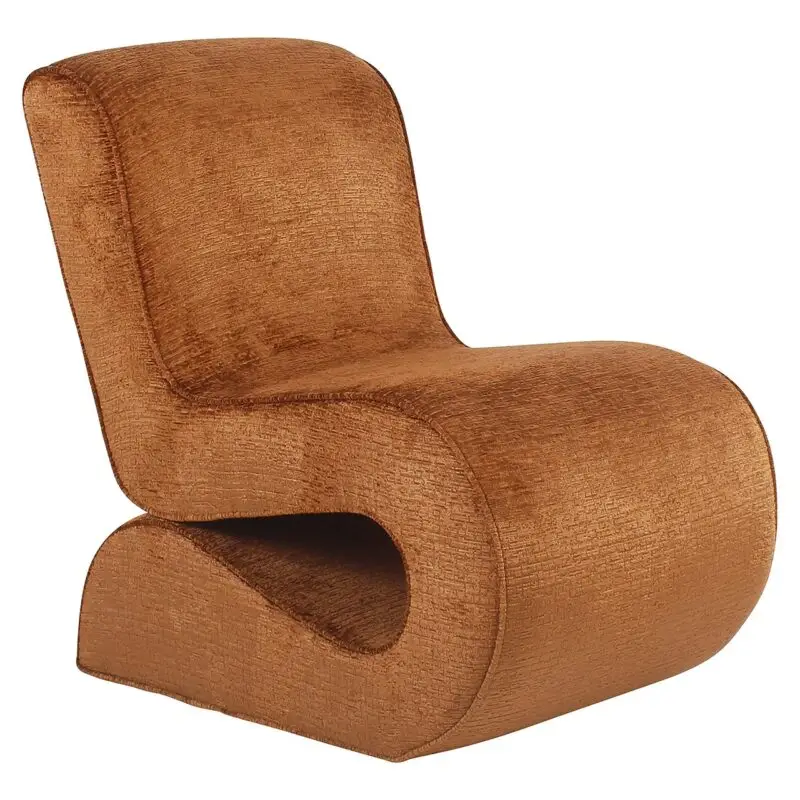 - Fauteuil Frankie cognac fusion (Fusion cognac 28)