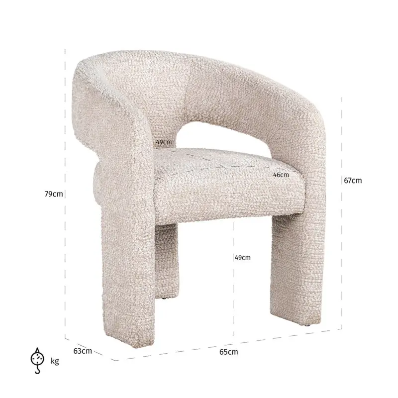 - Stoel Belle lovely cream fire retardant (Be Lovely 11 Cream)