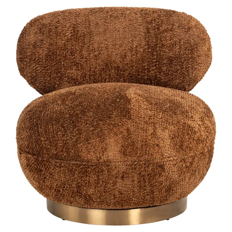 - Draaifauteuil Jace Lovely cinnamon (Be Lovely 603 Cinnamon)