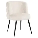 - Stoel Stella beige chenille fire retardant (Niagara 902 beige Chenille)