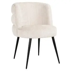 - Stoel Stella beige chenille fire retardant (Niagara 902 beige Chenille)