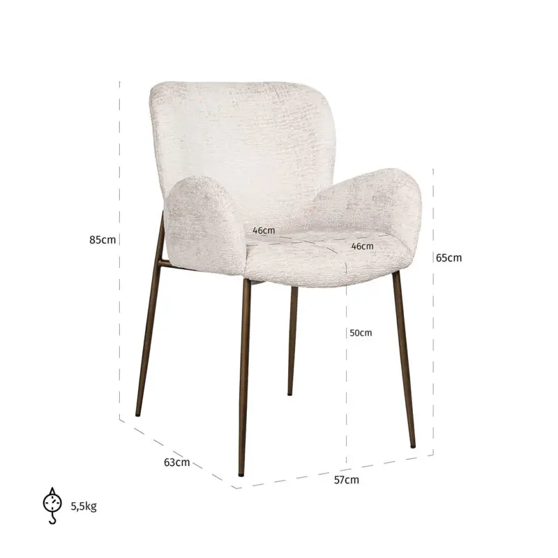 - Stoel Amber cream fusion fire retardant (FR-Fusion 02 Cream)