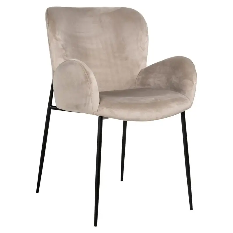- Stoel Amber khaki velvet fire retardant (FR-Quartz 903 Khaki)