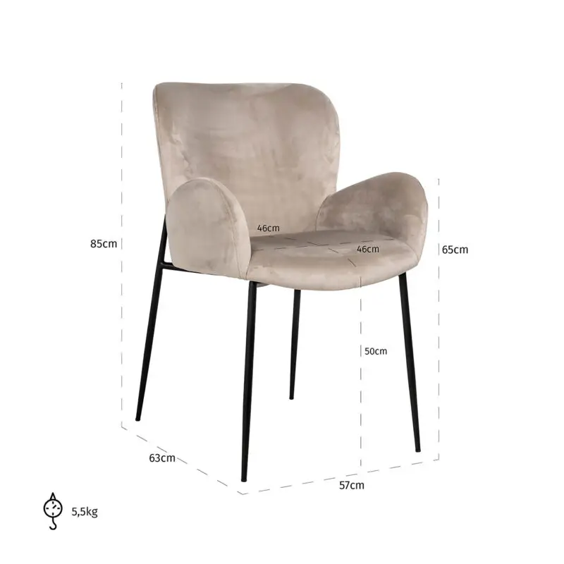 - Stoel Amber khaki velvet fire retardant (FR-Quartz 903 Khaki)