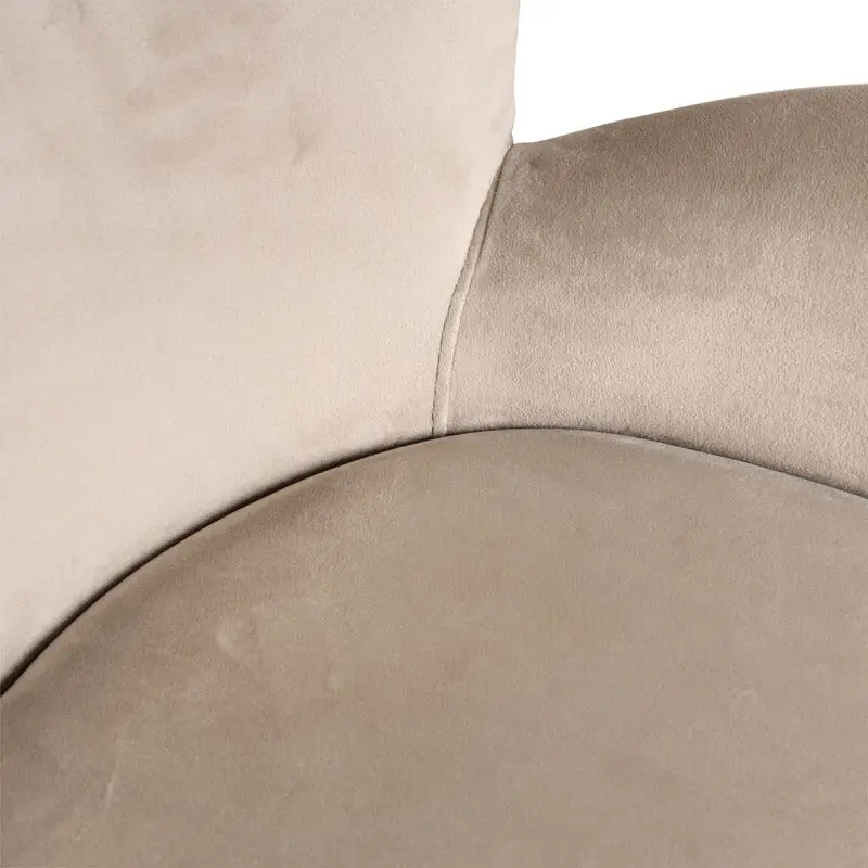 - Stoel Amber khaki velvet fire retardant (FR-Quartz 903 Khaki)
