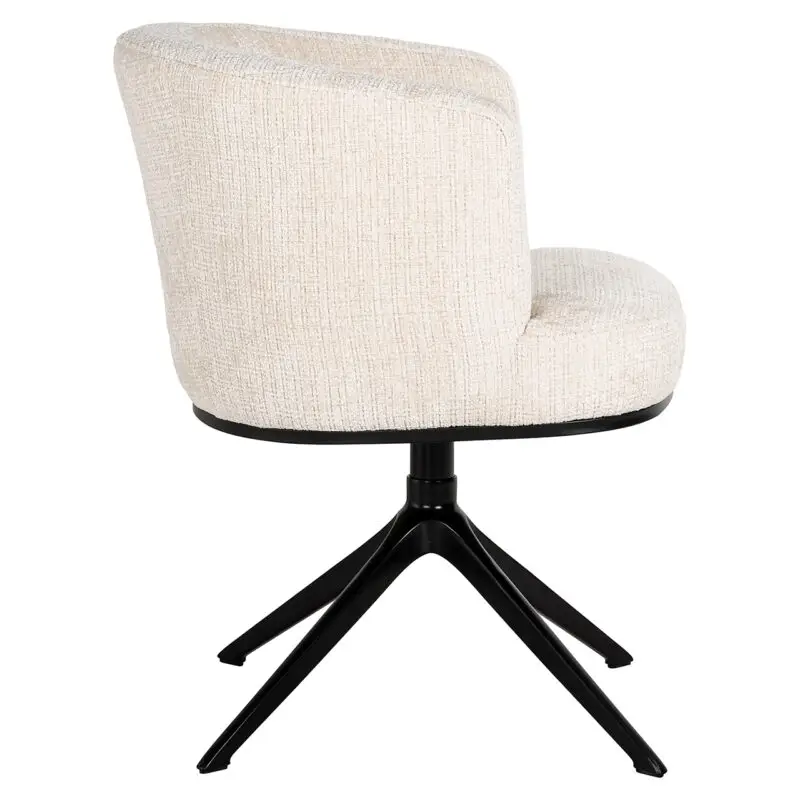 - Draaistoel Cheyenne beige chenille (Niagara 902 beige Chenille)