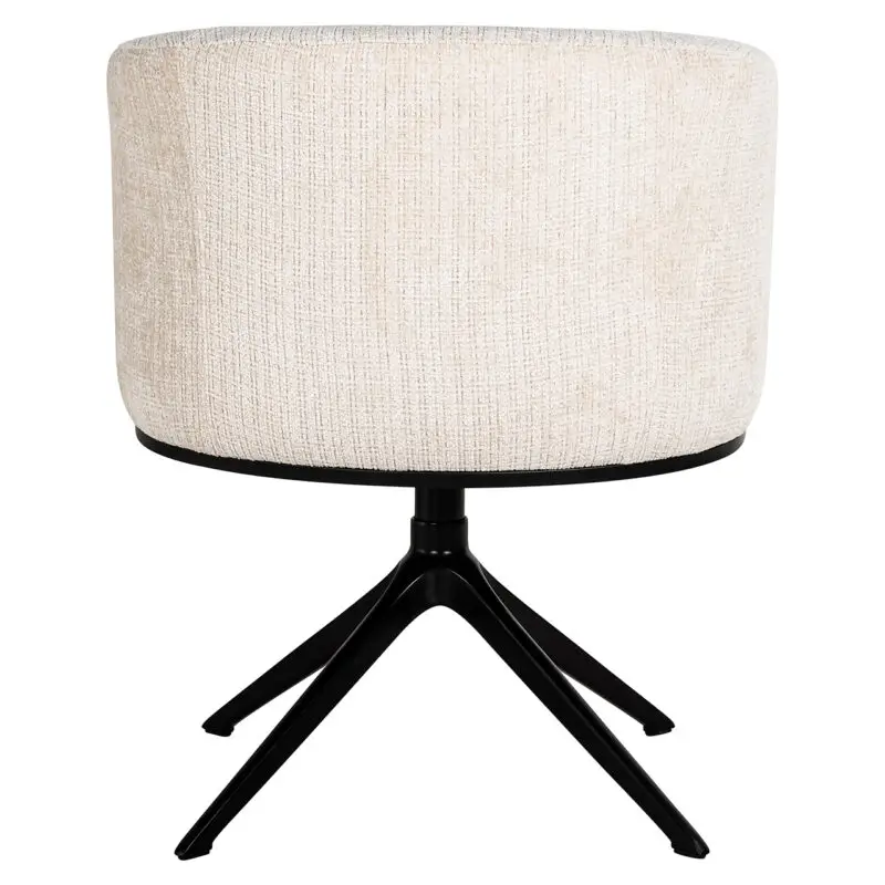 - Draaistoel Cheyenne beige chenille (Niagara 902 beige Chenille)