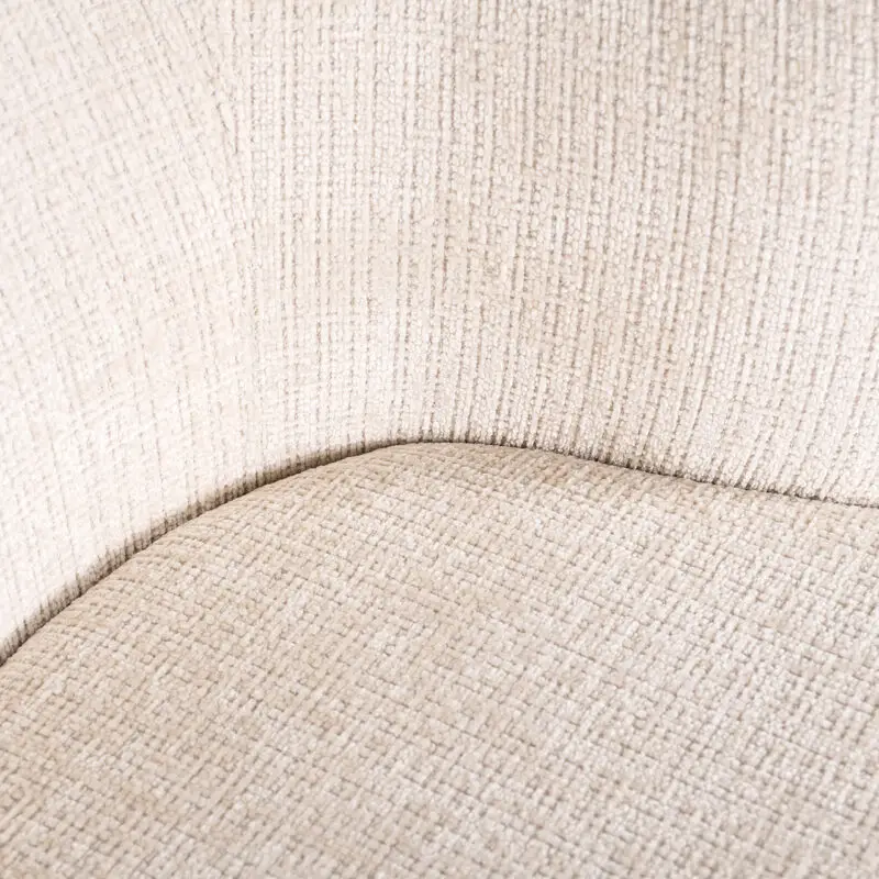 - Draaistoel Cheyenne beige chenille (Niagara 902 beige Chenille)