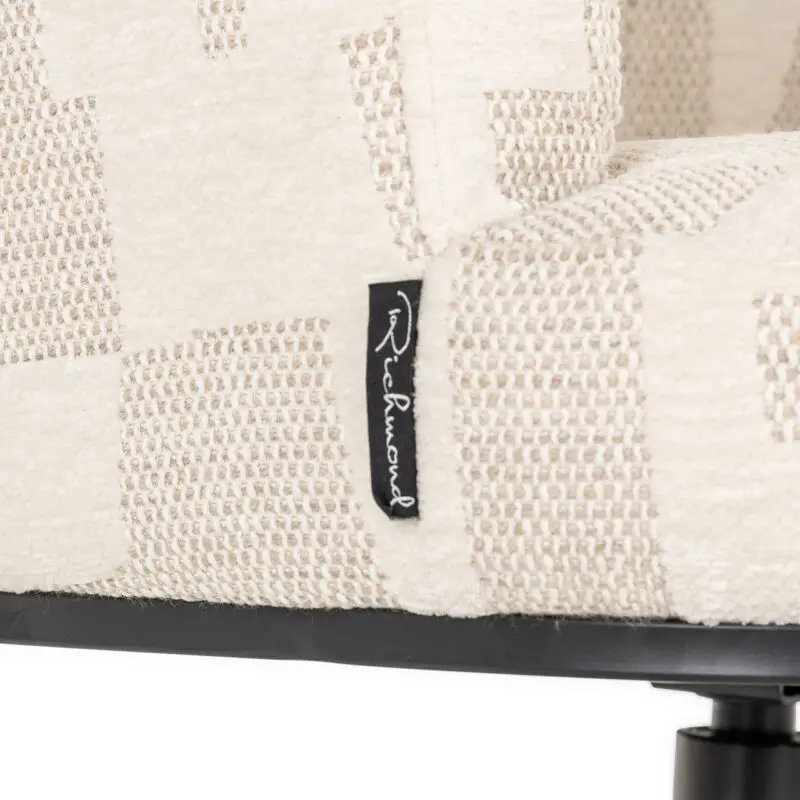 - Draaifauteuil Cheyenne beige graffic (Beige graffic)