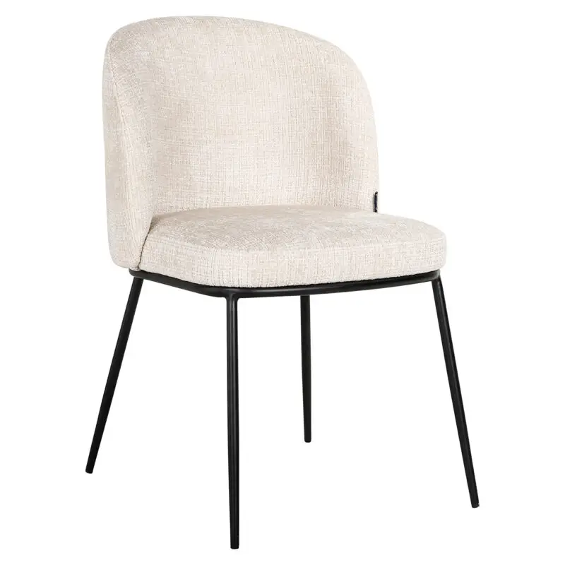 - Stoel Elvi beige chenille fire retardant (Niagara 902 beige Chenille)