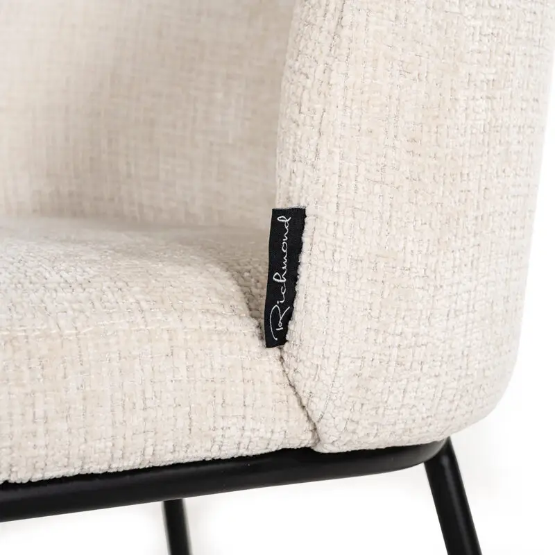 - Stoel Elvi beige chenille fire retardant (Niagara 902 beige Chenille)