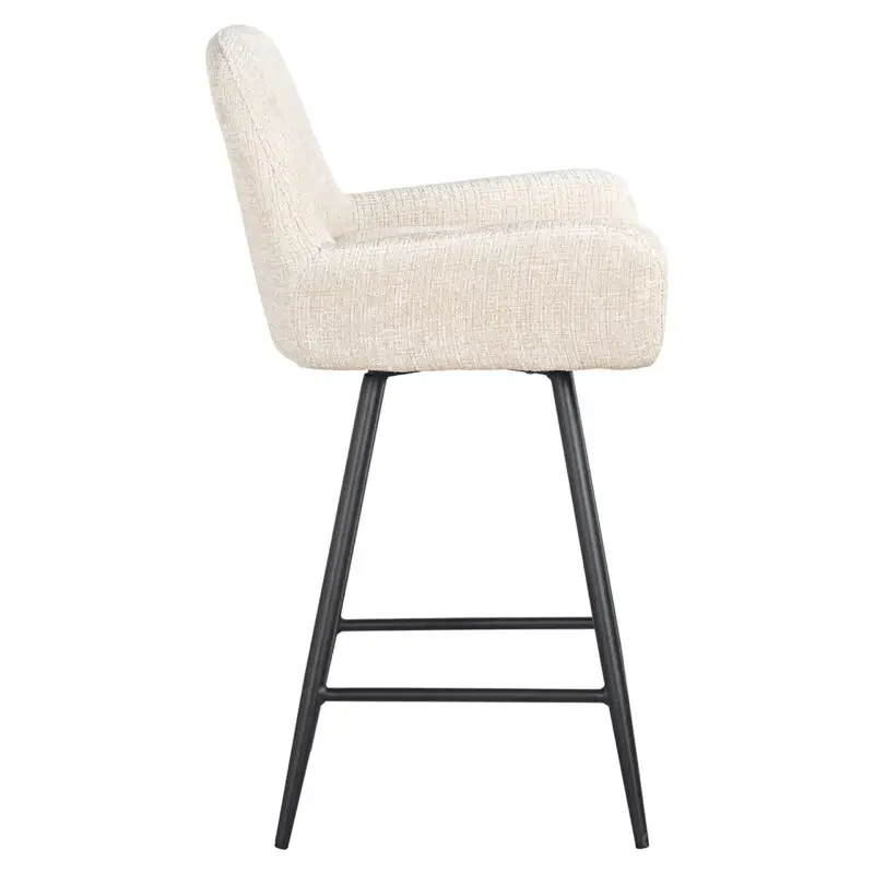- Counterstoel  Linsey beige chenille (Niagara 902 beige Chenille)