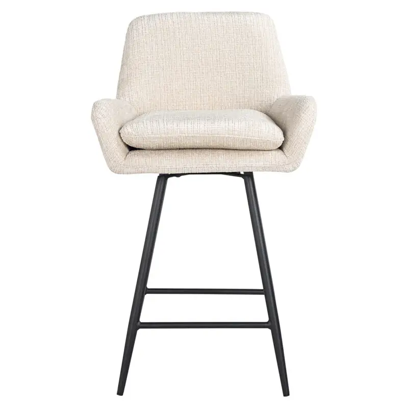 - Counterstoel  Linsey beige chenille (Niagara 902 beige Chenille)
