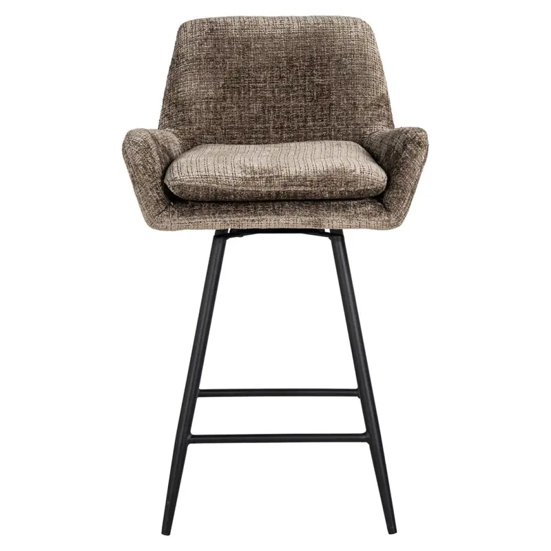 - Counterstoel Linsey stone chenille (Niagara 104 Stone Chenille)