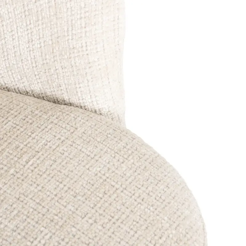 - Draaistoel Zendaya beige chenille (Niagara 902 beige Chenille)