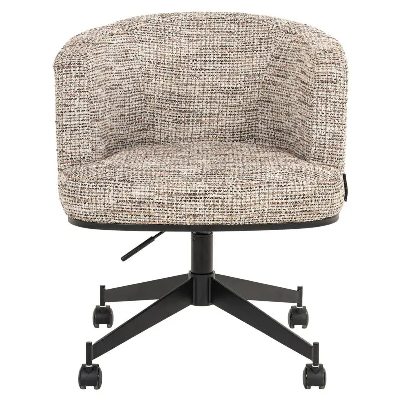 Richmond - Draaistoel  Rochenne met wielen trendy nature (Be Trendy 01 Nature) - Afbeelding 13