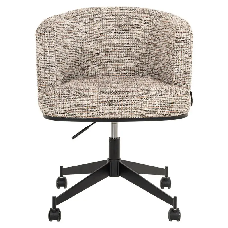 Richmond - Draaistoel  Rochenne met wielen trendy nature (Be Trendy 01 Nature) - Afbeelding 17