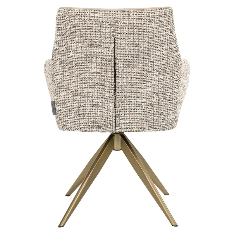 - Draaistoel Lisonne be trendy nature / khaki velvet (Be Trendy 01 Nature)