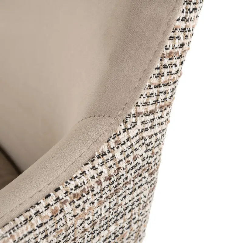 - Draaistoel Lisonne be trendy nature / khaki velvet (Be Trendy 01 Nature)