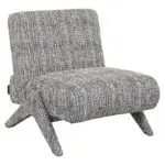 - Fauteuil Lexi blue coco (Blue coco)
