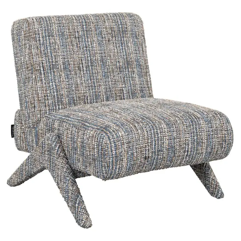 - Fauteuil Lexi blue coco (Blue coco)