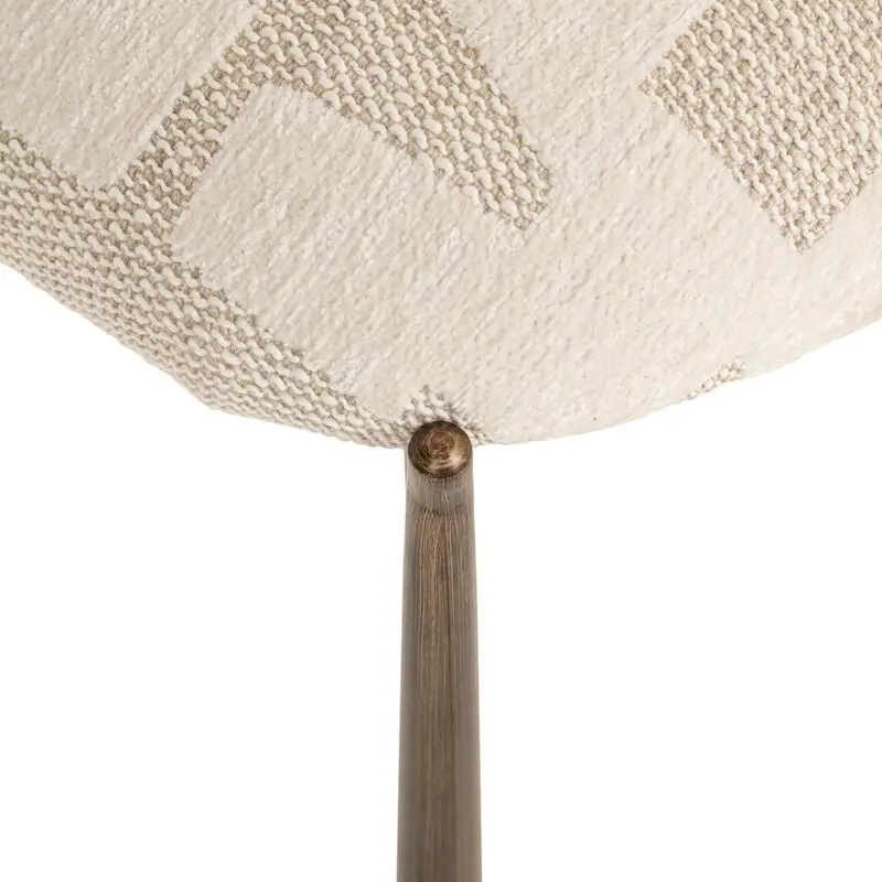 - Eetkamerstoelen Lana beige graffic (set van 2) (Beige graffic)