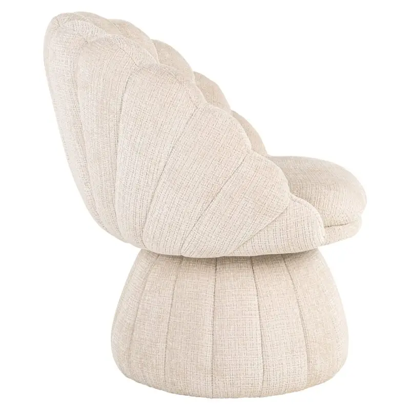 - Fauteuil Blossom beige chenille (Niagara 902 beige Chenille)