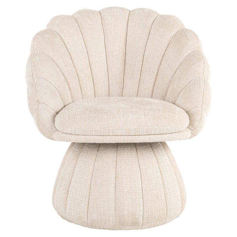 - Fauteuil Blossom beige chenille (Niagara 902 beige Chenille)