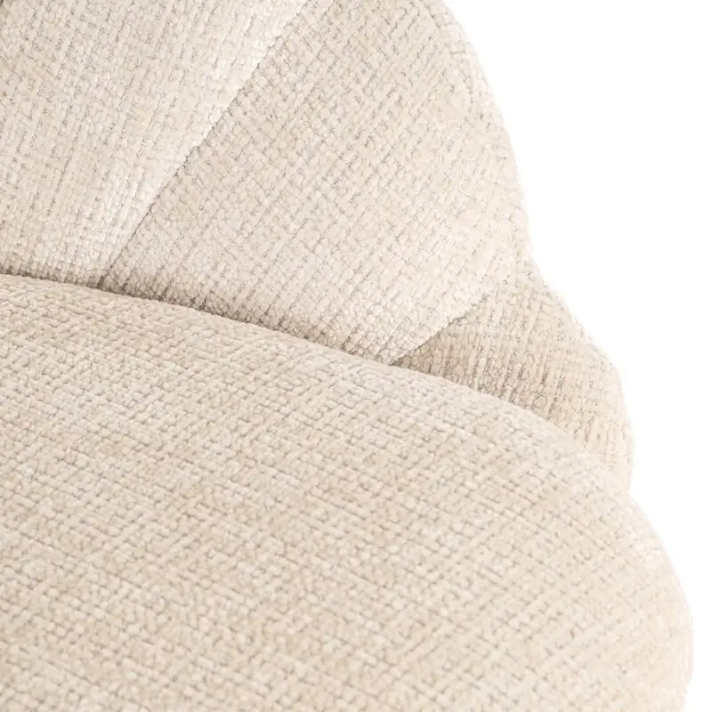 - Fauteuil Blossom beige chenille (Niagara 902 beige Chenille)