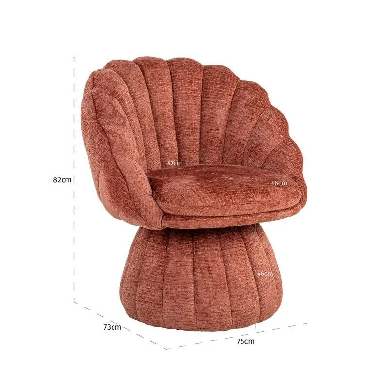 - Fauteuil Blossom blush fusion (Fusion 92 Blush)