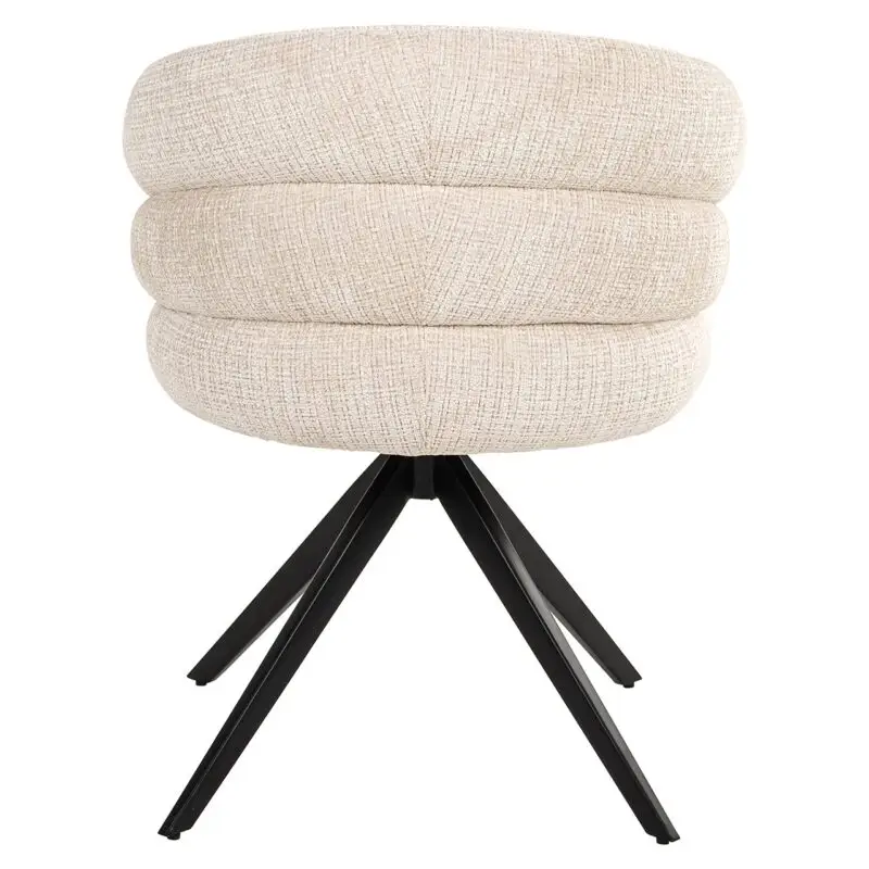 - Draaistoel Serenity beige chenille (Niagara 902 beige Chenille)