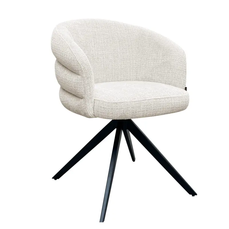 - Draaistoel Serenity beige chenille (Niagara 902 beige Chenille)