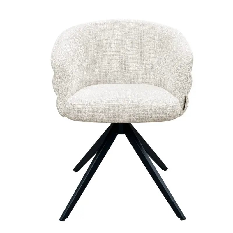 - Draaistoel Serenity beige chenille (Niagara 902 beige Chenille)