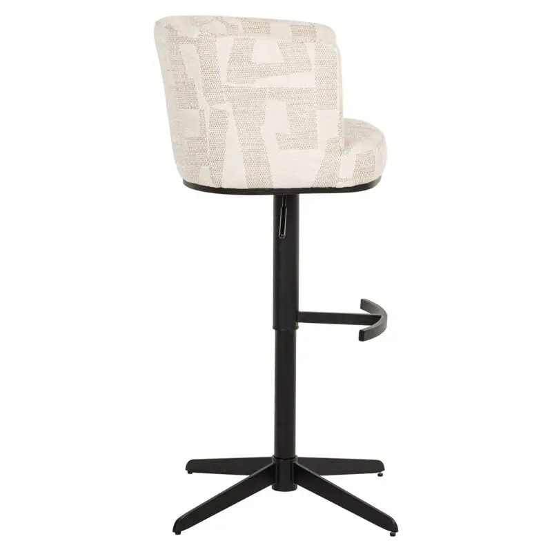 Richmond - Bar/counterstoel Cheyenne beige graffic (Beige graffic) - Afbeelding 13
