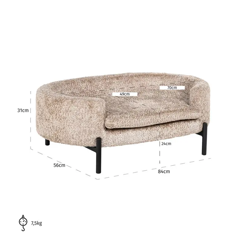 - Huisdierenbed Dolly nature sheep (Sheep 01 nature)