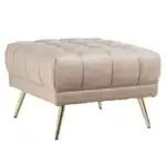 - Poef Huxley khaki velvet (Quartz Khaki 903)