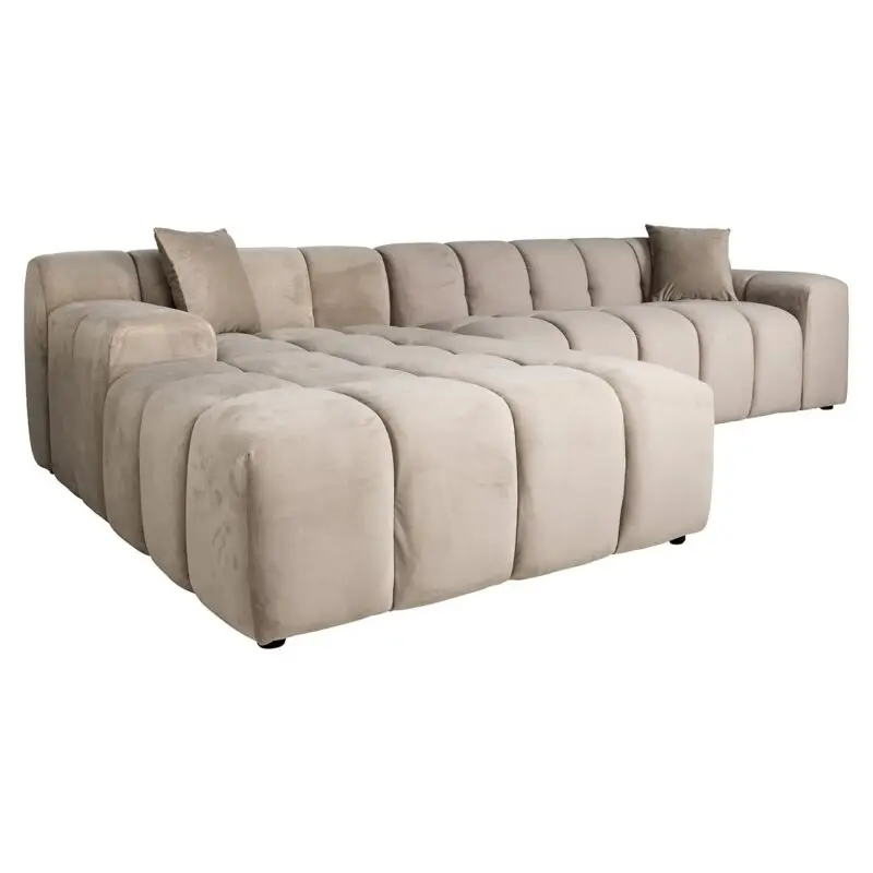 - Bank Cube 3-zits + lounge links (Quartz Khaki 903)