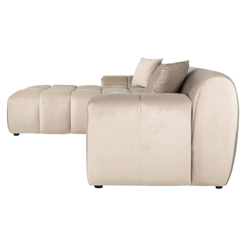 - Bank Cube 3-zits + lounge links (Quartz Khaki 903)