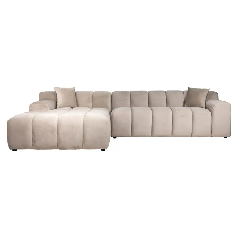 - Bank Cube 3-zits + lounge links (Quartz Khaki 903)
