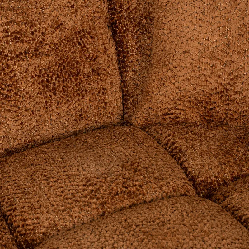 - Sofa Cube 3-zits + lounge links (Be Lovely 603 Cinnamon)