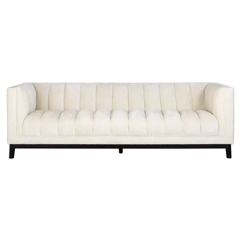 - Bank Beaudy white chenille fire retardant (FR-Bergen 900 white chenille)