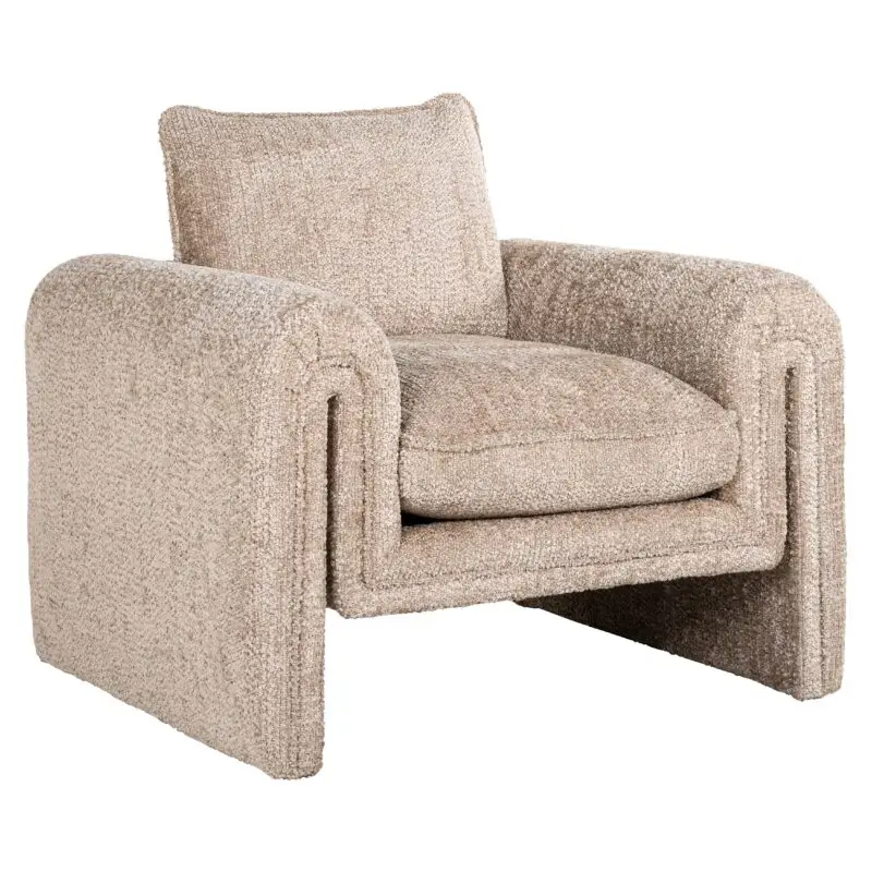 - Fauteuil Sandro beige (Be Lovely 170 Beige)