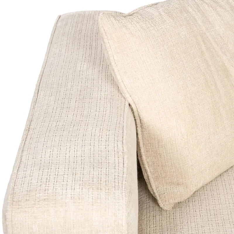 - Hoekbank Lusso beige chenille (Niagara 902 beige Chenille)