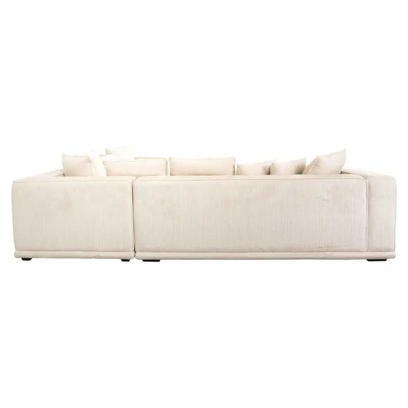 - Hoekbank Lusso beige chenille (Niagara 902 beige Chenille)