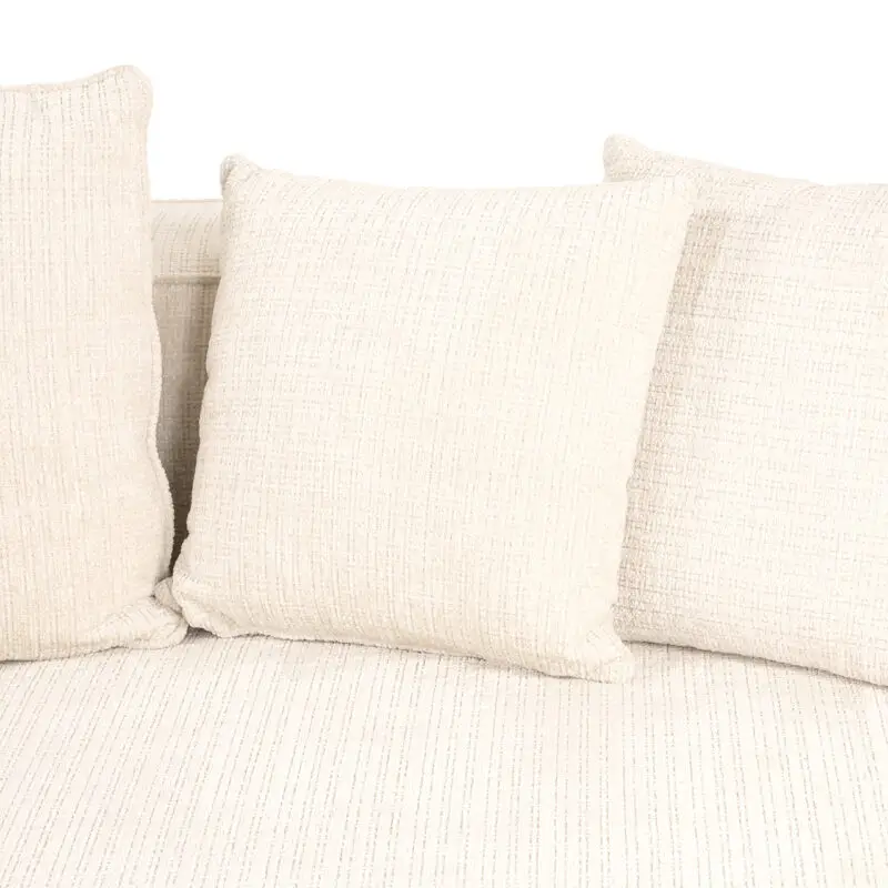 - Hoekbank Lusso beige chenille (Niagara 902 beige Chenille)