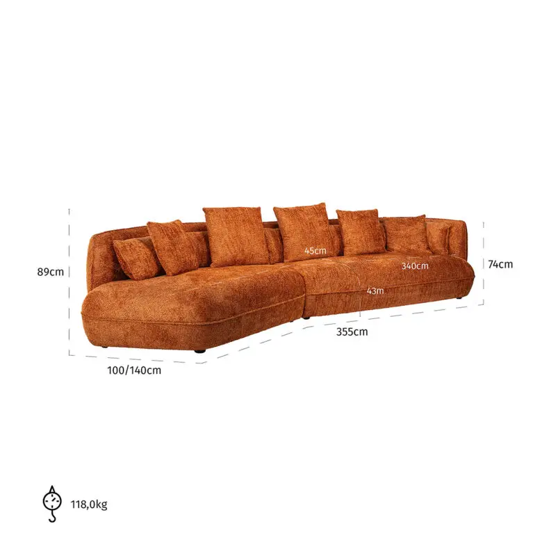 - Sofa Rodina lovely pumpkin (Be lovely 51 pumpkin)