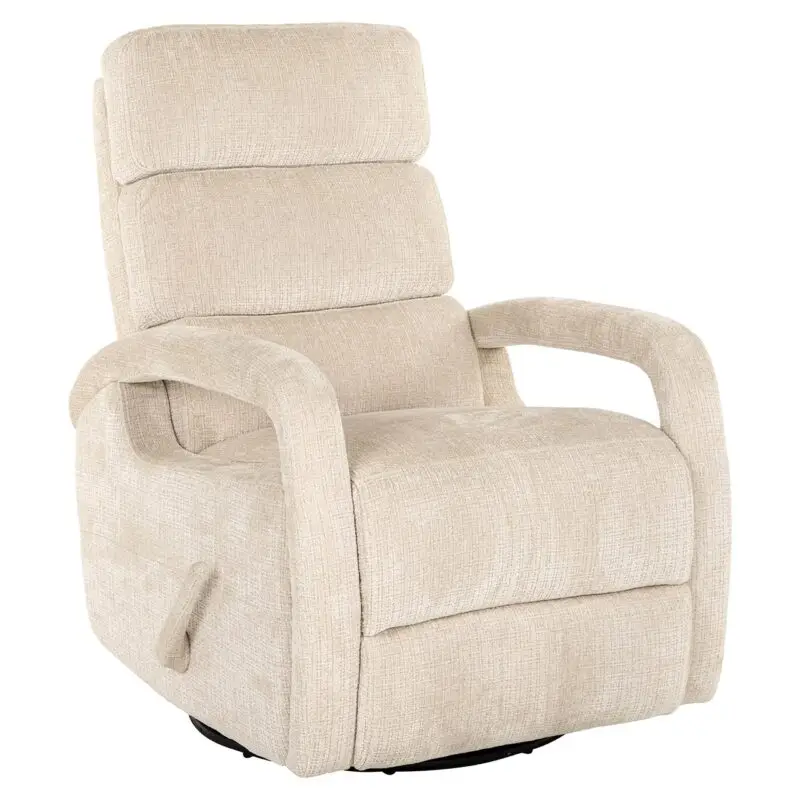 - Relax draaifauteuil Denvi beige chenille (Niagara 902 beige Chenille)