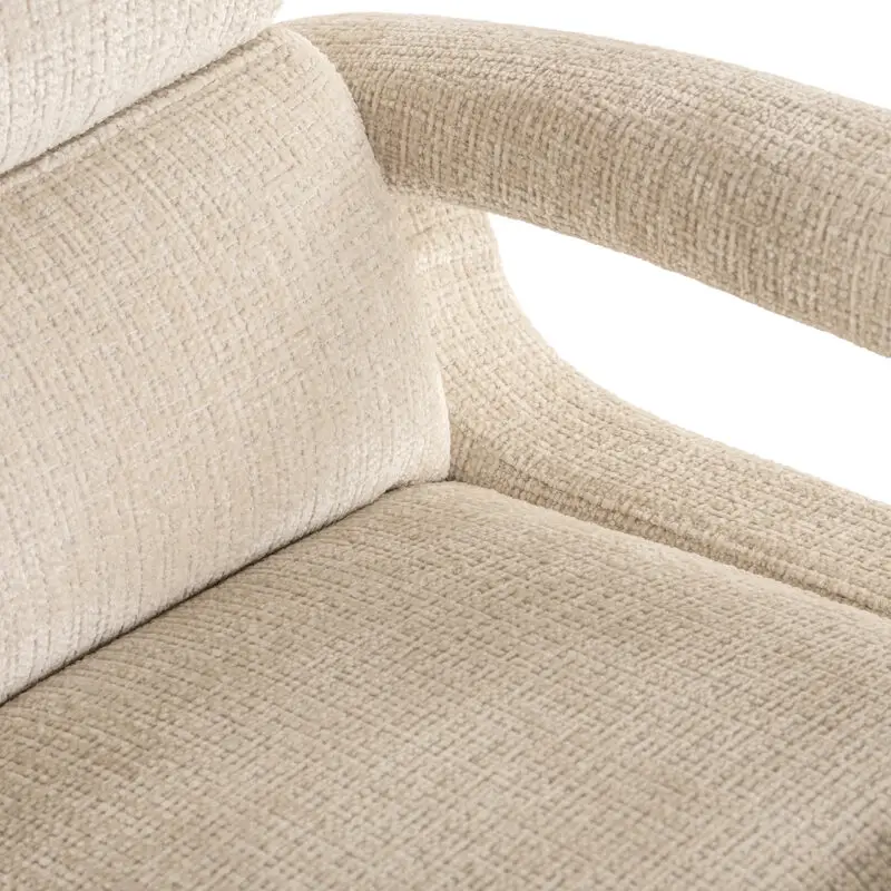 - Relax draaifauteuil Denvi beige chenille (Niagara 902 beige Chenille)